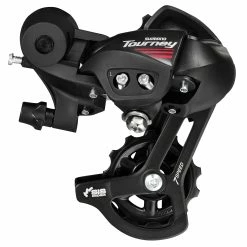 Shimano Tourney RD-A070 Bagskifter 7-trins, Sort