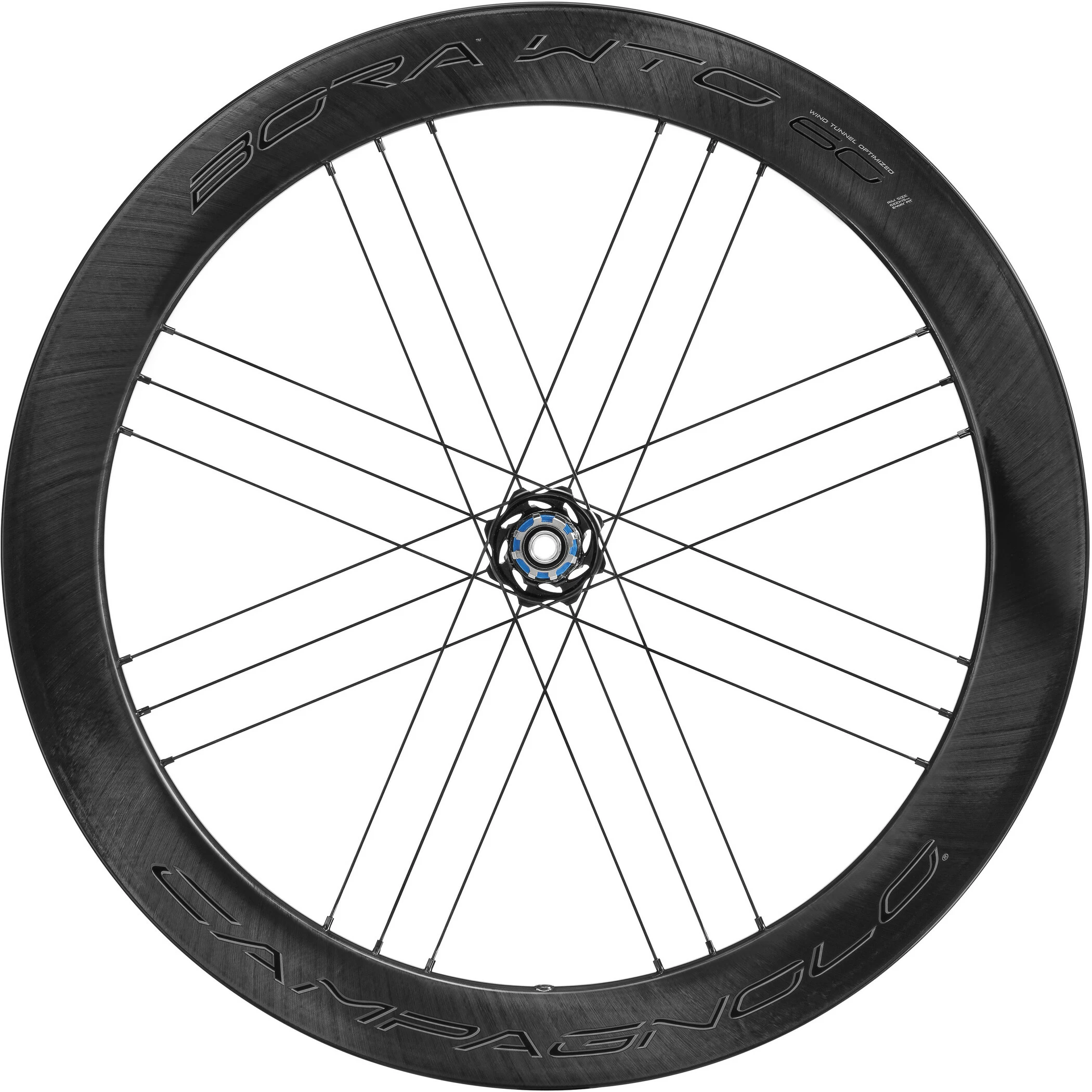 Campagnolo® Campagnolo Bora WTO 60 DB Hjulsæt 28" 12x100/142 Mm Campagnolo Clincher TL Black Label - Billede 6