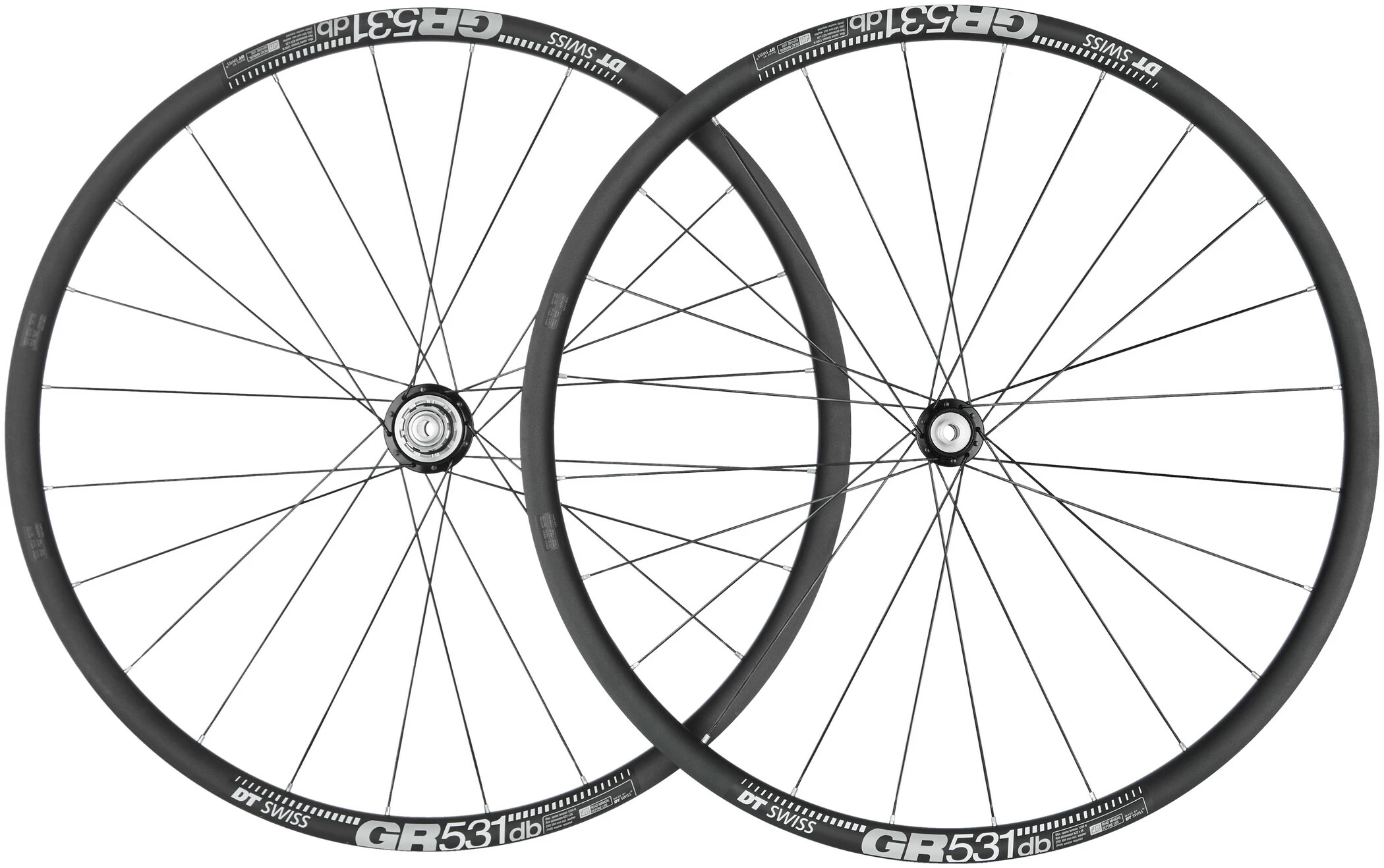 Dt-swiss DT Swiss GR 531 25 Disc Hjulsæt 700C TLR CL Shimano 10/11/12-trins