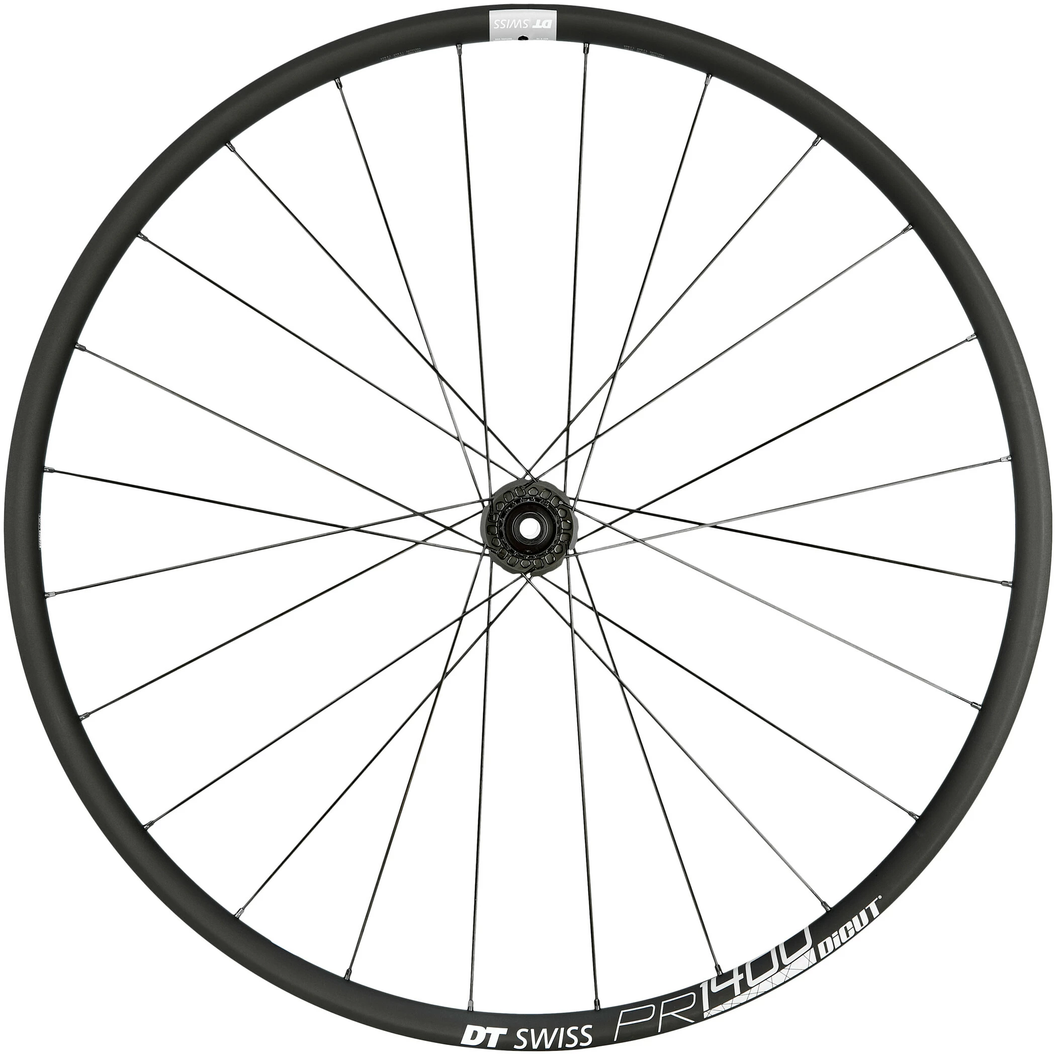 Dt-swiss DT Swiss PR 1400 Dicut DB 21 Baghjul Alu Center Lock 142/12mm TA, Sort
