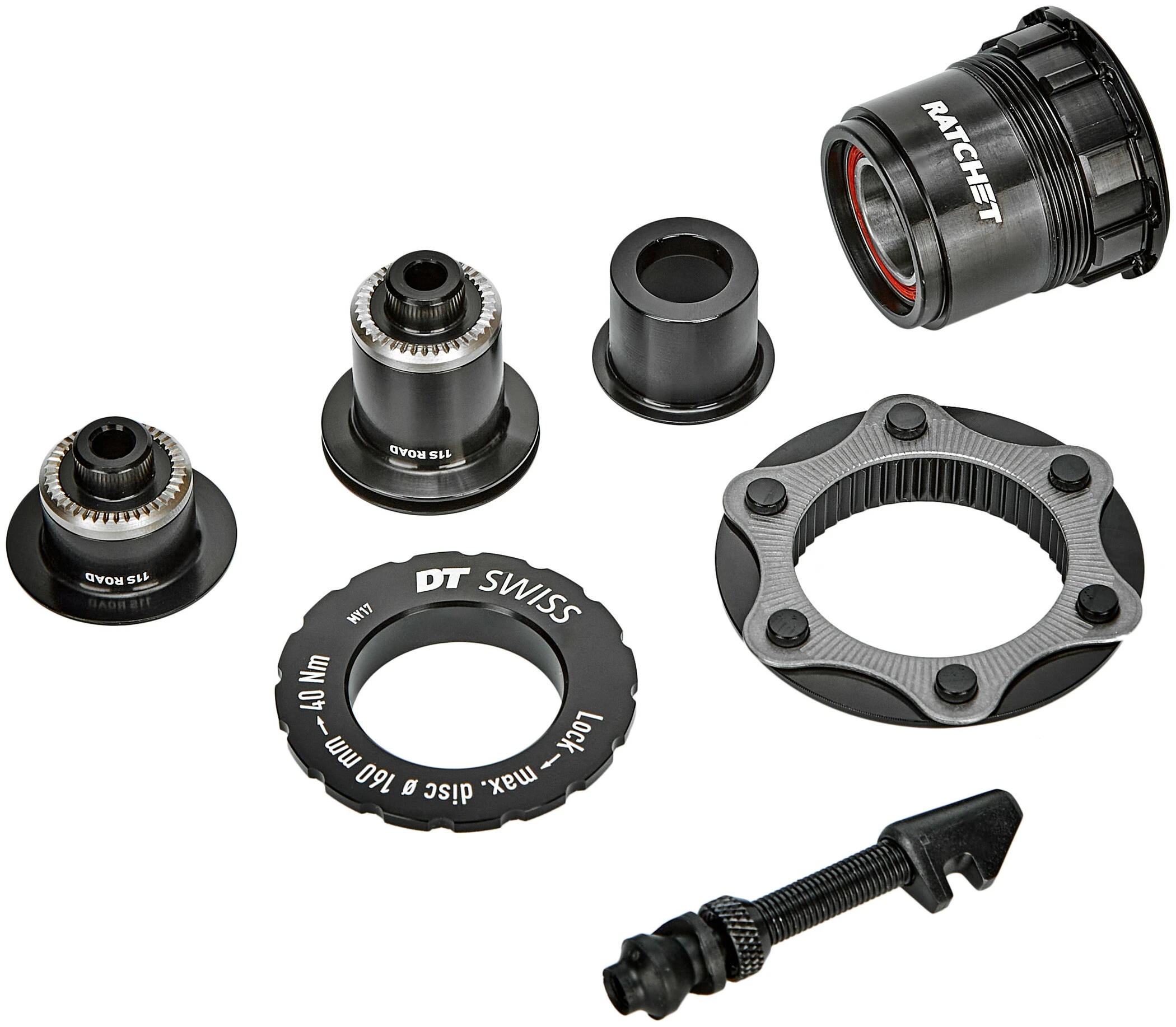 Dt-swiss DT Swiss PR 1400 Dicut DB 21 Baghjul Alu Center Lock 142/12mm TA, Sort - Billede 4