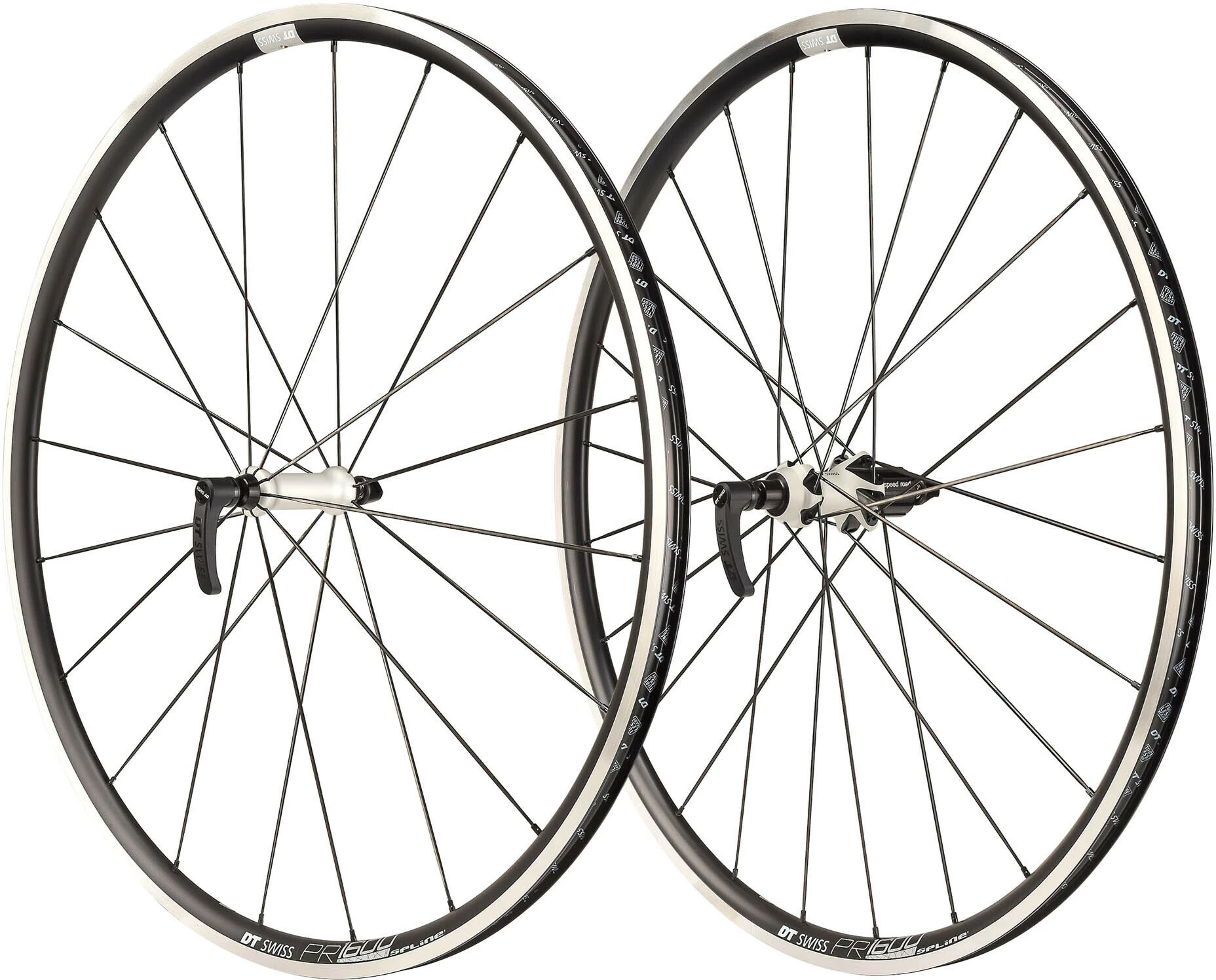 Dt-swiss DT Swiss PR 1600 Spline 23 Hjulsæt Clincher Shimano 10/11/12-trins