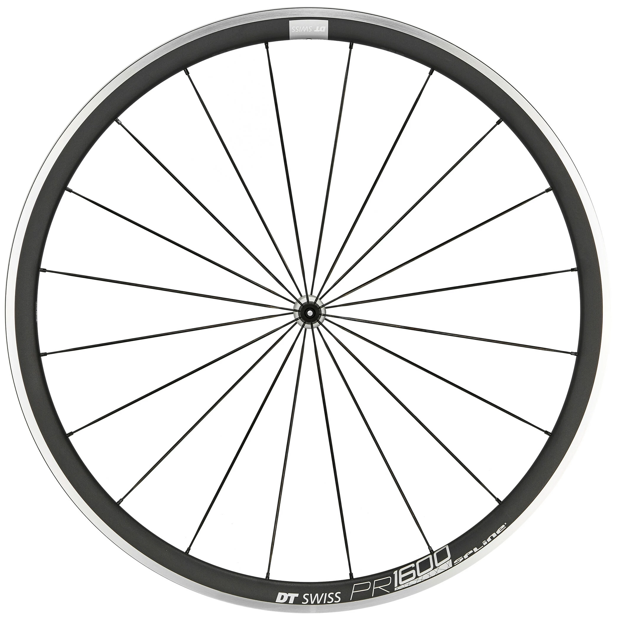 Dt-swiss DT Swiss PR 1600 Spline 32 Forhjul Alu 100/5mm, Sort