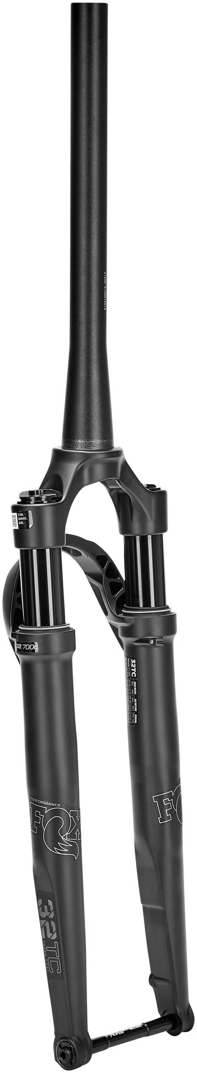 Fox Racing Shox 32 A Float AX 700C P-S 40mm Grip 3Pos Kabolt 12x100mm 1.5" T 45mm, Sort - Billede 2