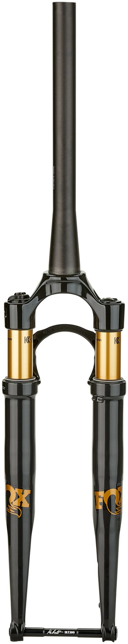 Fox Racing Shox 32 Float Factory AX 700C 50 Mm FIT4 3Pos-Adj Tilspidset 12 Mm Kabolt Aksel 50 Mm, Sort