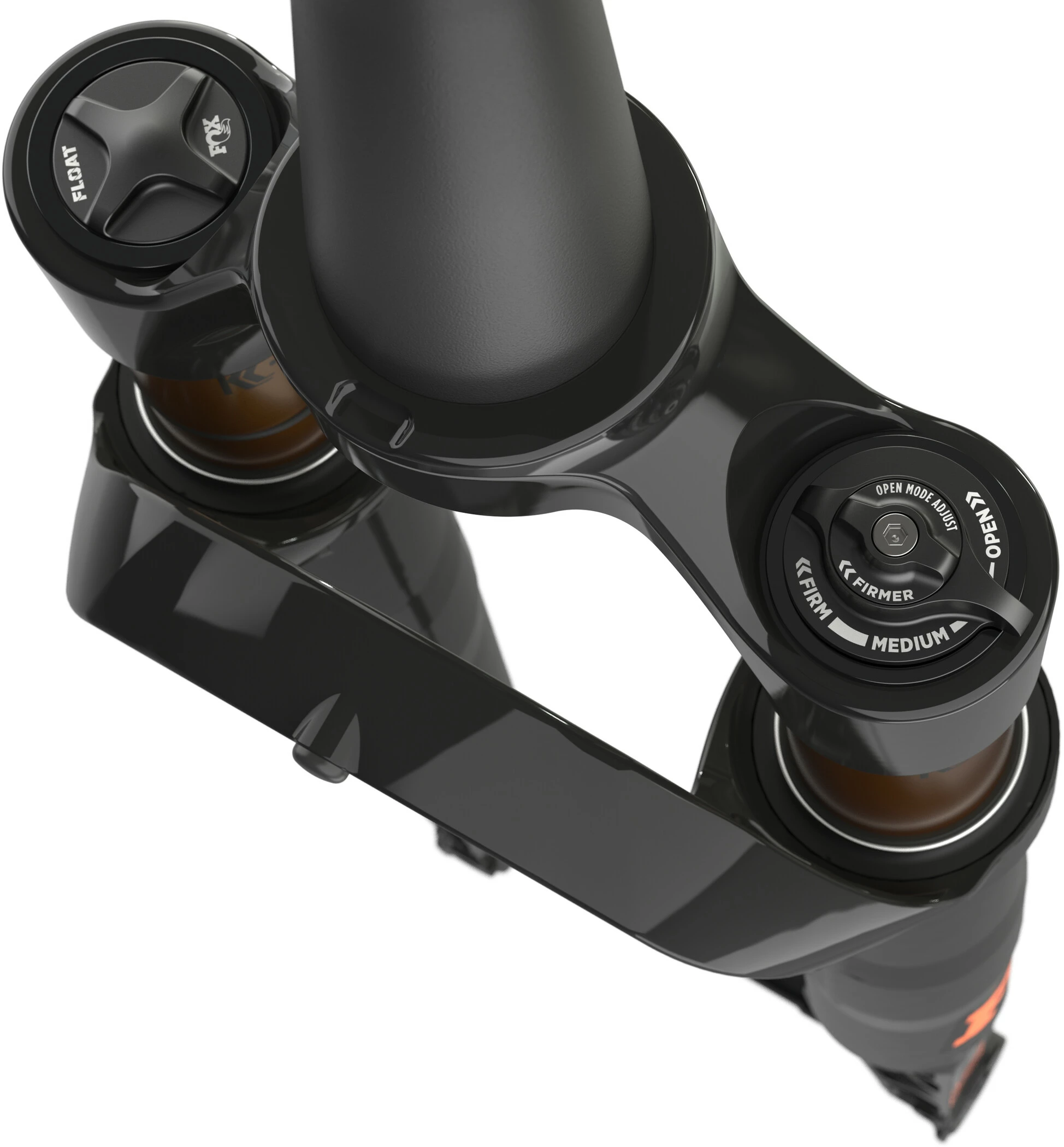 Fox Racing Shox 32 K Float AX 700C F-S 40mm FIT4 3Pos-Adj Kabolt 12x100mm 1.5" T 45mm, Orange/sort - Billede 4