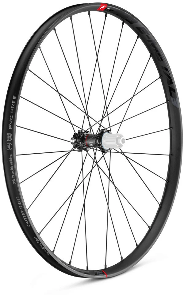 Fulcrum E-Metal 3 MTB Hjulsæt 29" HG 8-11-trins Disc 6-Bolt Clincher TLR, Sort - Billede 4