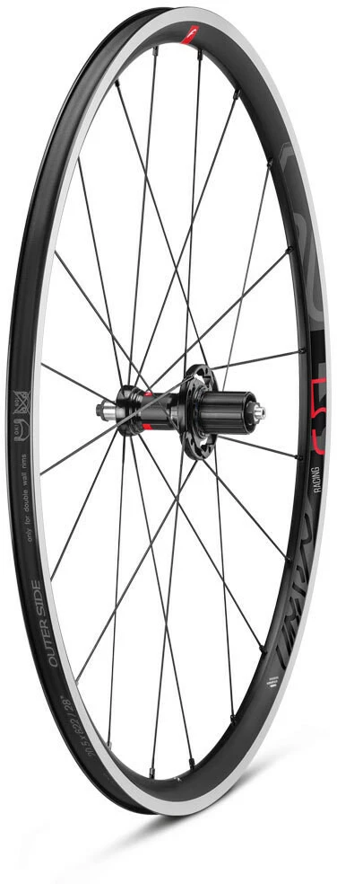 Fulcrum Racing 5 Hjulsæt 28" HG 8-11-speed Clincher, Sort - Billede 3