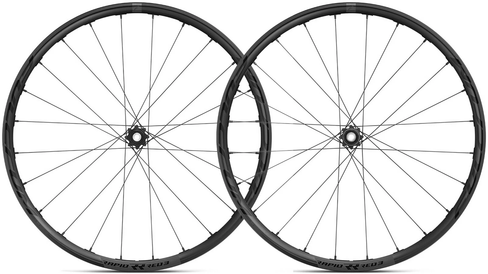 Fulcrum Rapid Red 3 DB Gravel Sæt 27,5" 12x100/12x142mm XDR 11/12-speed Disc CL Clincher TLR, Sort