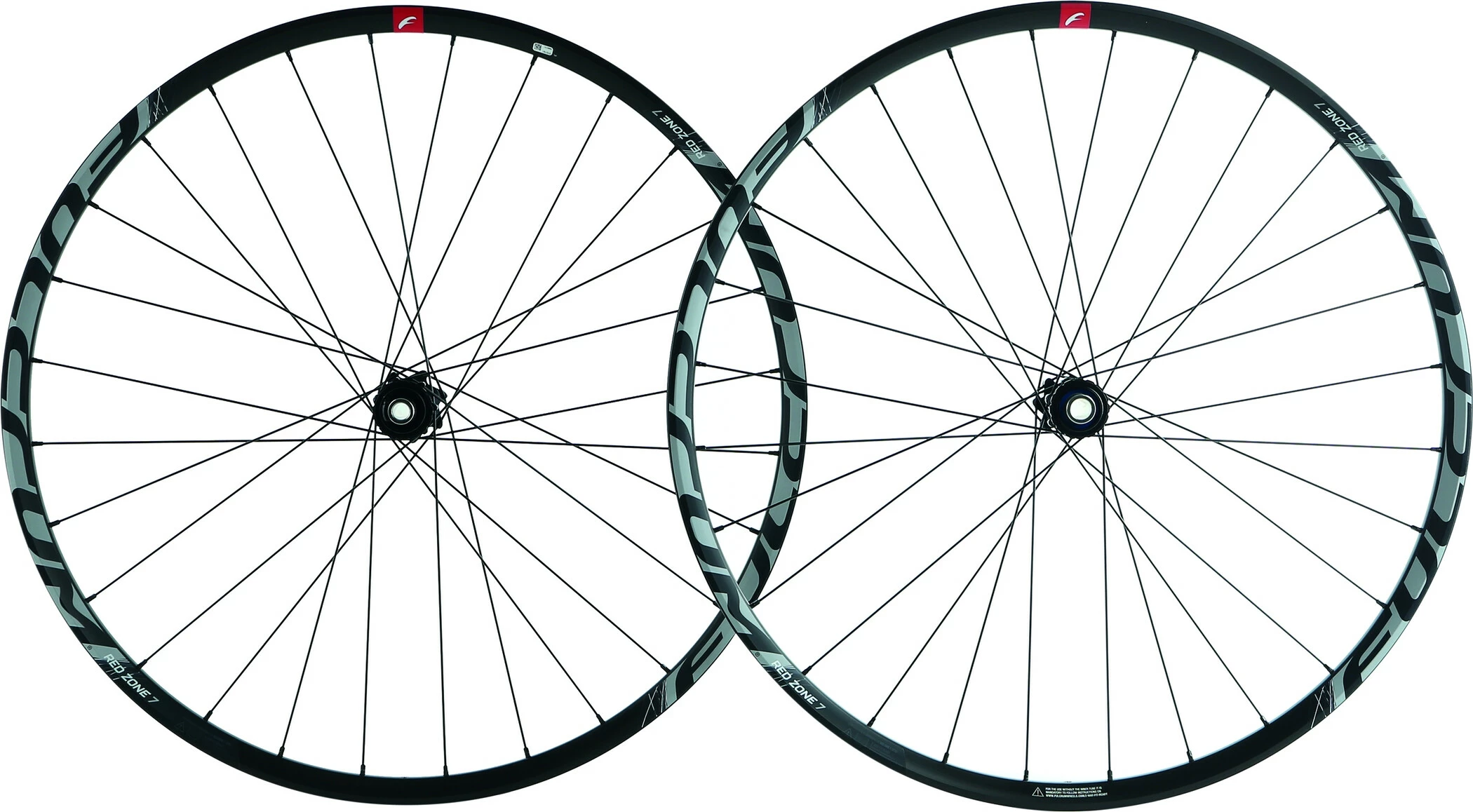 Fulcrum Red Zone 7 Hjulsæt MTB 27,5" HG 8-11-speed Disc CL Clincher TLR Boost, Sort