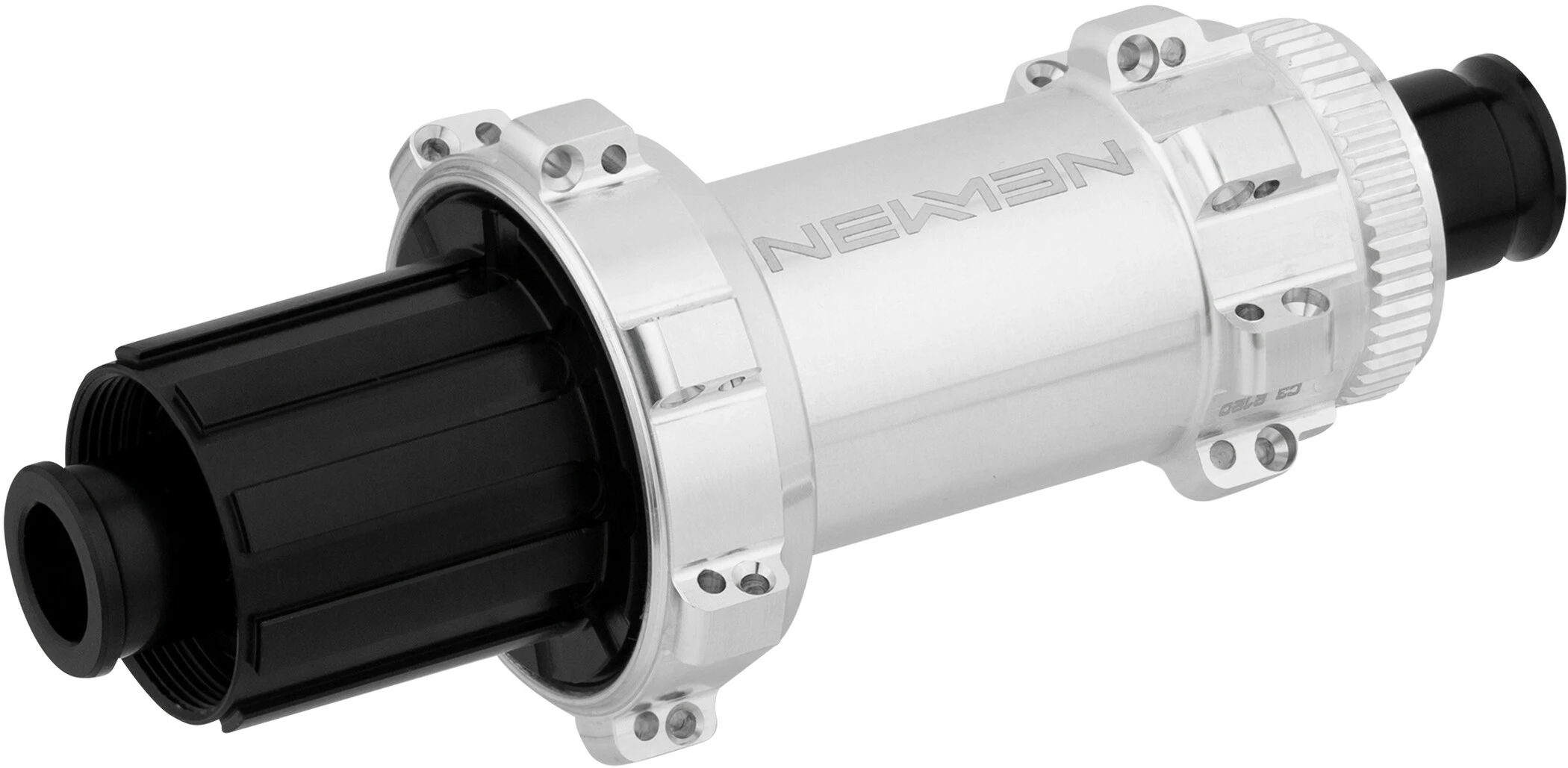 NEWMEN Fade MTB Baghjulsnav 12x148mm Straight-Pull Disc CL SH, Sølv - Billede 2