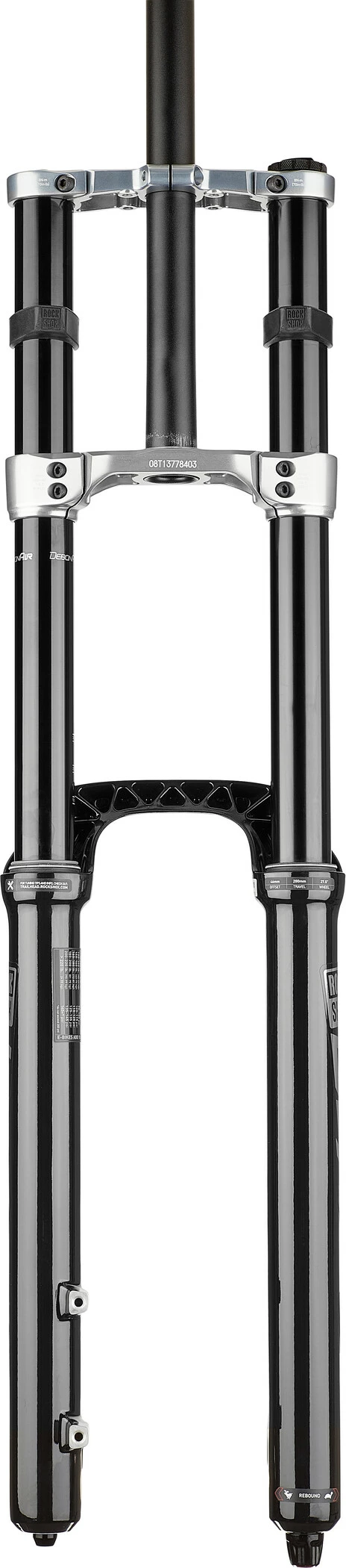 RockShox Boxxer Ultimate RC2 Fjedergaffel 27,5" 200mm Disc 1 1 1/8" 46mm Offset Boost, Sort - Billede 3