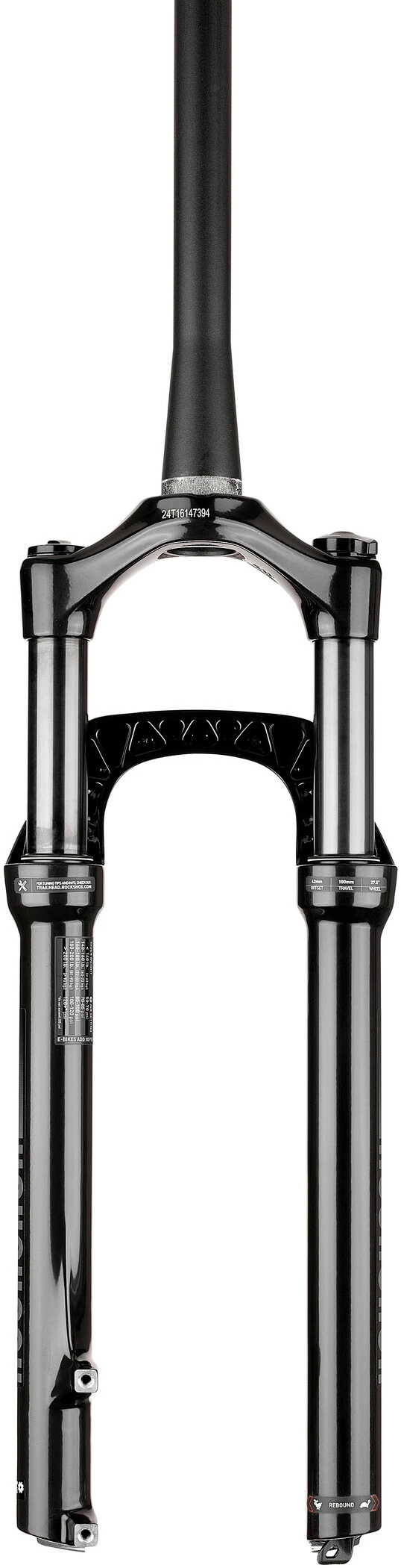 RockShox Judy Silver TK Fjedergaffel 27,5” Boost 100mm TPR 42mm Solo Air, Sort - Billede 3