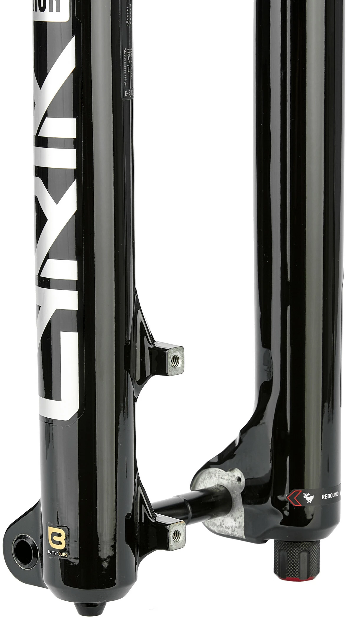 RockShox Lyrik Ultimate Charger 3 RC2 Affjedringsgaffel 27,5" Boost 140 Mm 44 Mm DebonAir+ Tilspidset, Sort - Billede 4