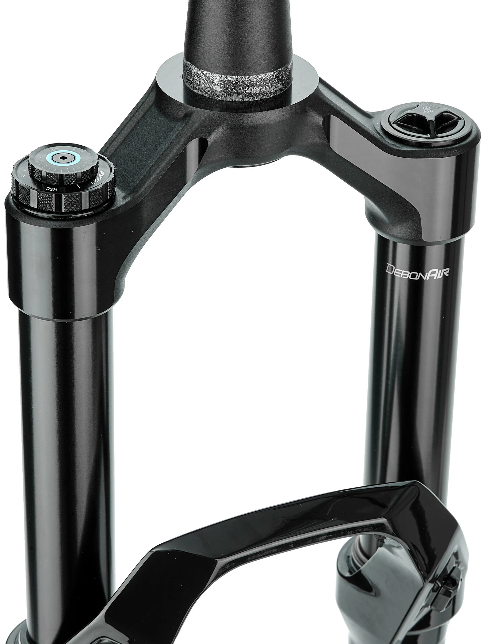 RockShox Lyrik Ultimate Charger 3 RC2 Affjedringsgaffel 27,5" Boost 150 Mm 44 Mm DebonAir+ Tilspidset, Sort - Billede 5