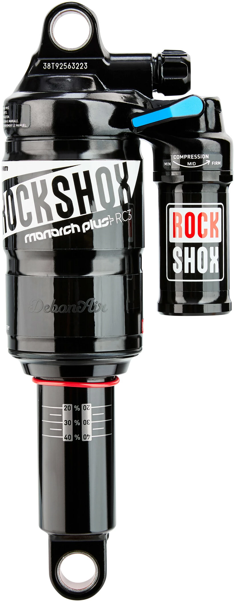 RockShox Monarch Plus RC3 Debon Air Dæmper 190x51mm Tune Mid/mid - Billede 2
