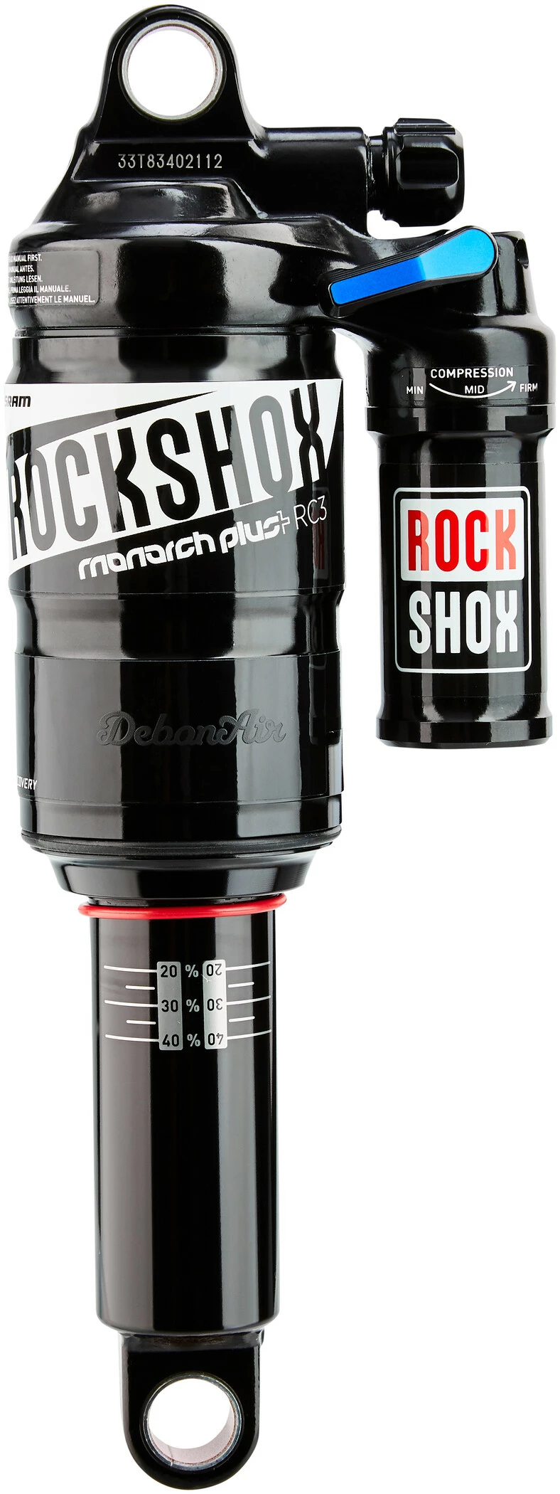 RockShox Monarch Plus RC3 Debon Air Dæmper 200x57mm Tune Mid/mid - Billede 2