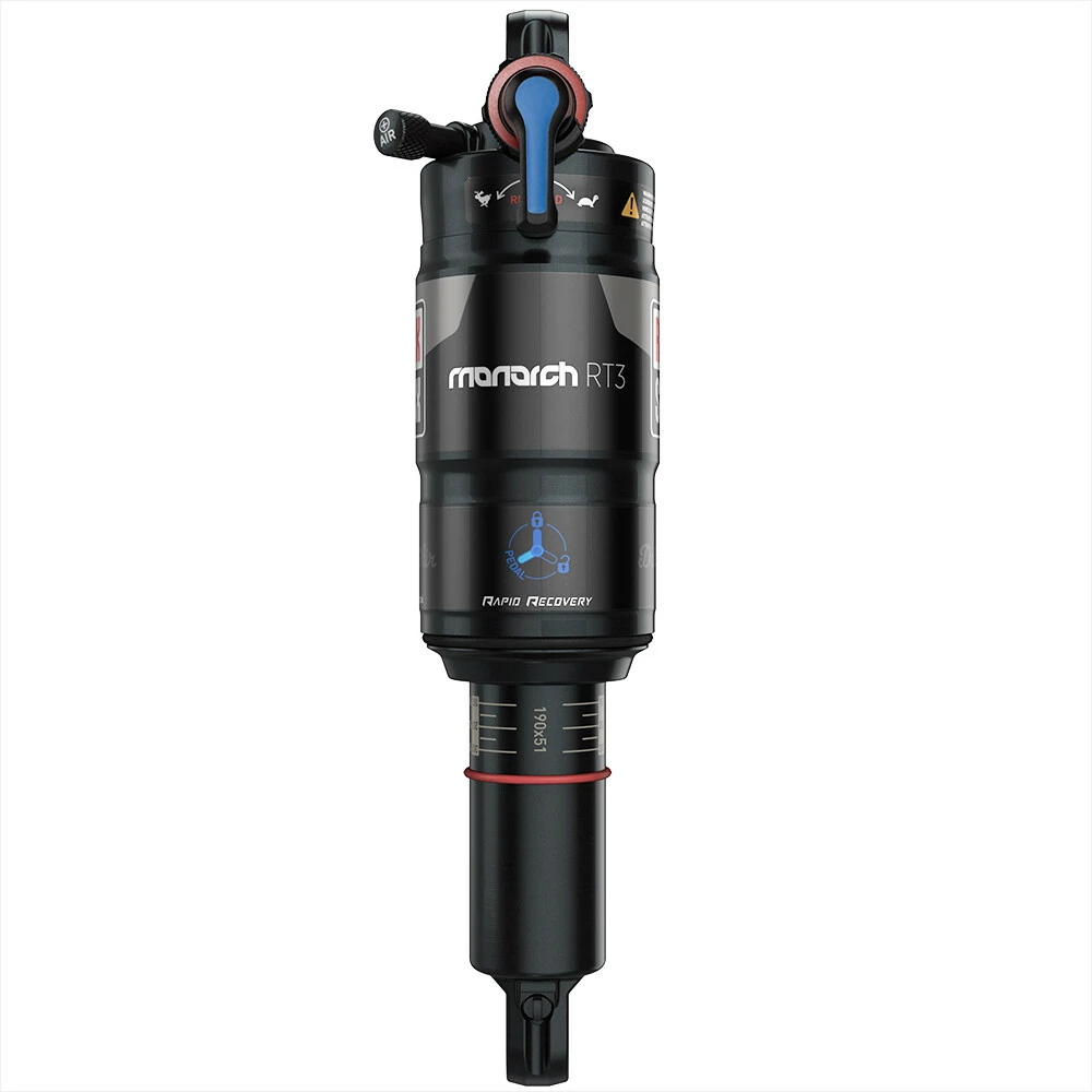 RockShox Monarch RT3 DebonAir Mid Reb/Mid Comp Rear Shock 184x48mm - Billede 2