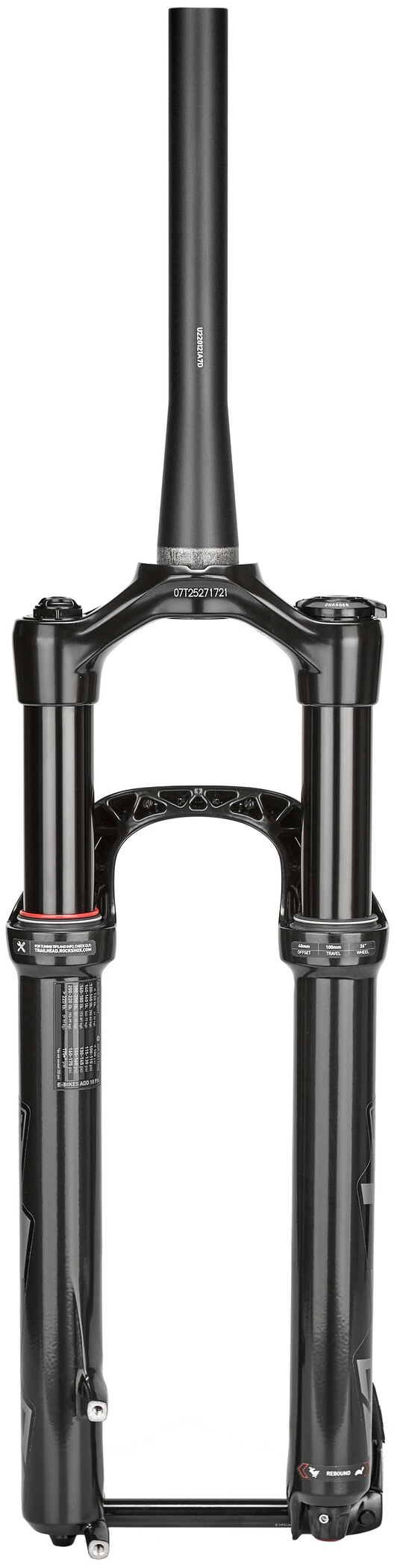 RockShox Pike DJ Fjedergaffel 26” 15x100mm 100mm TPR Disc Solo Air, Sort - Billede 3