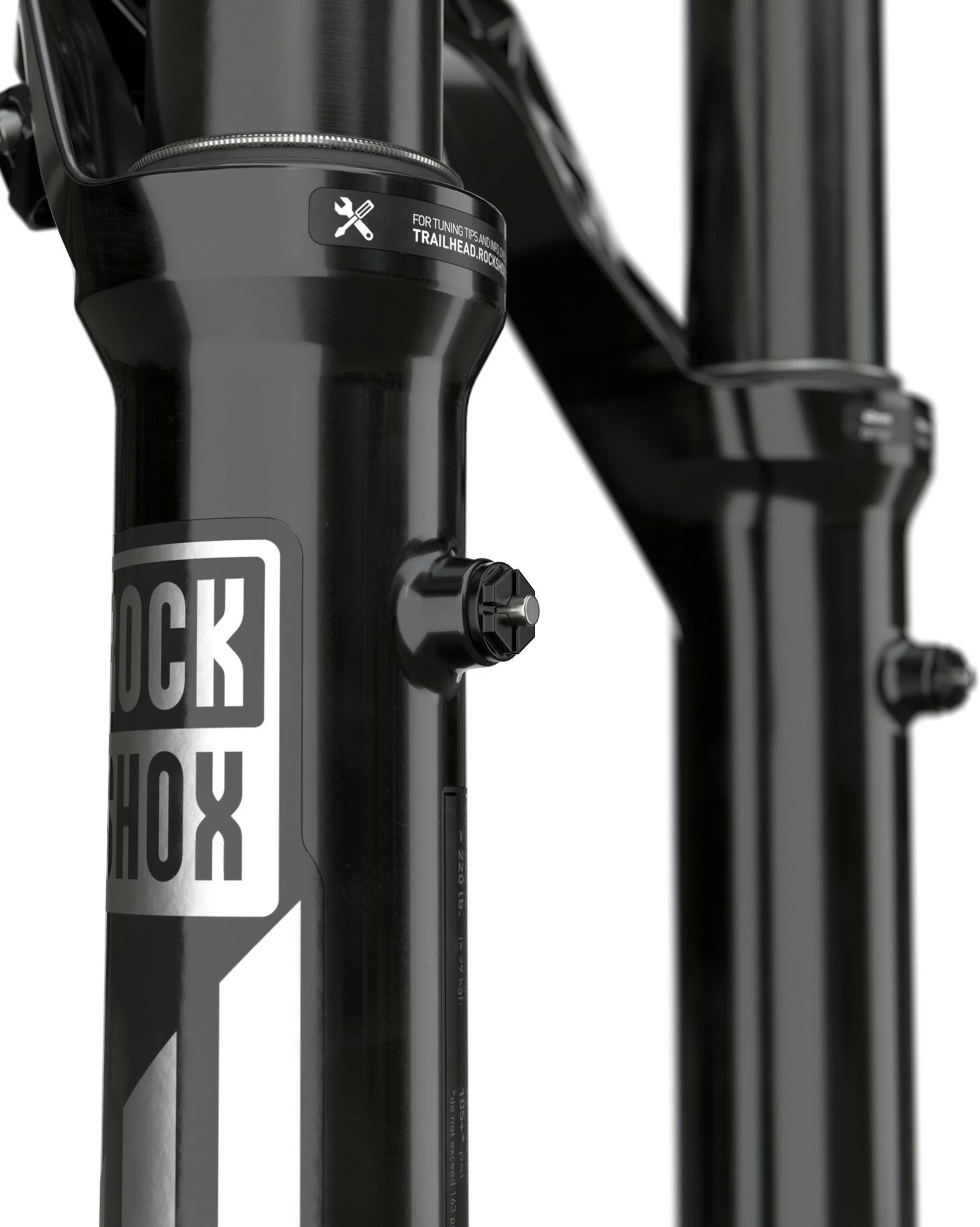 RockShox Pike Ultimate Charger 2.1 RC2 Gaffel 27,5" Boost 130 Mm 37 Mm DebonAir+ Tilspidset, Sølv - Billede 3