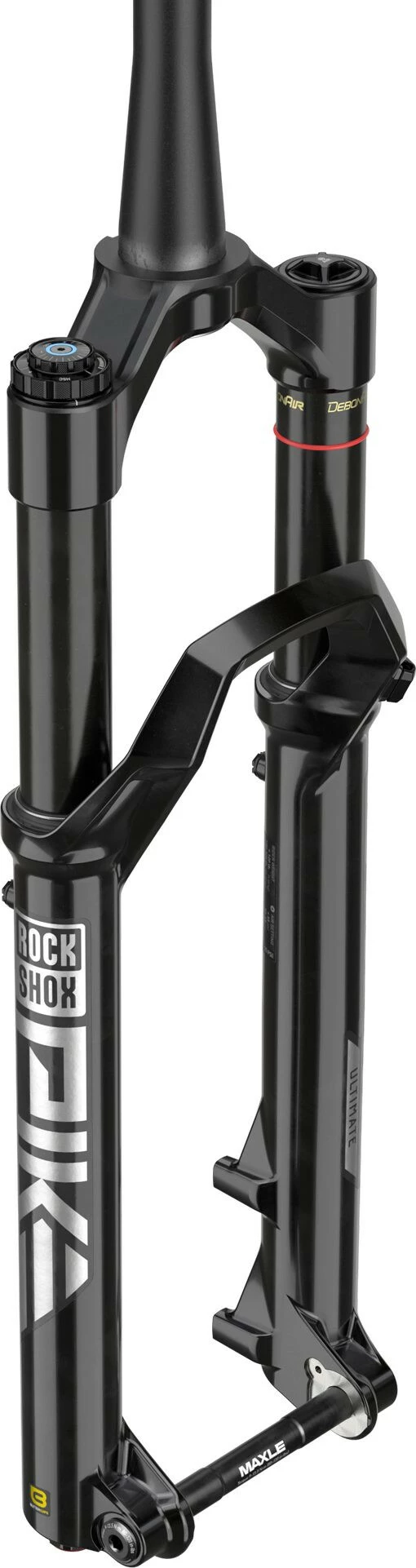 RockShox Pike Ultimate Charger 3 RC2 Gaffel 27,5" Boost 140 Mm 37 Mm DebonAir+ Tilspidset, Sølv