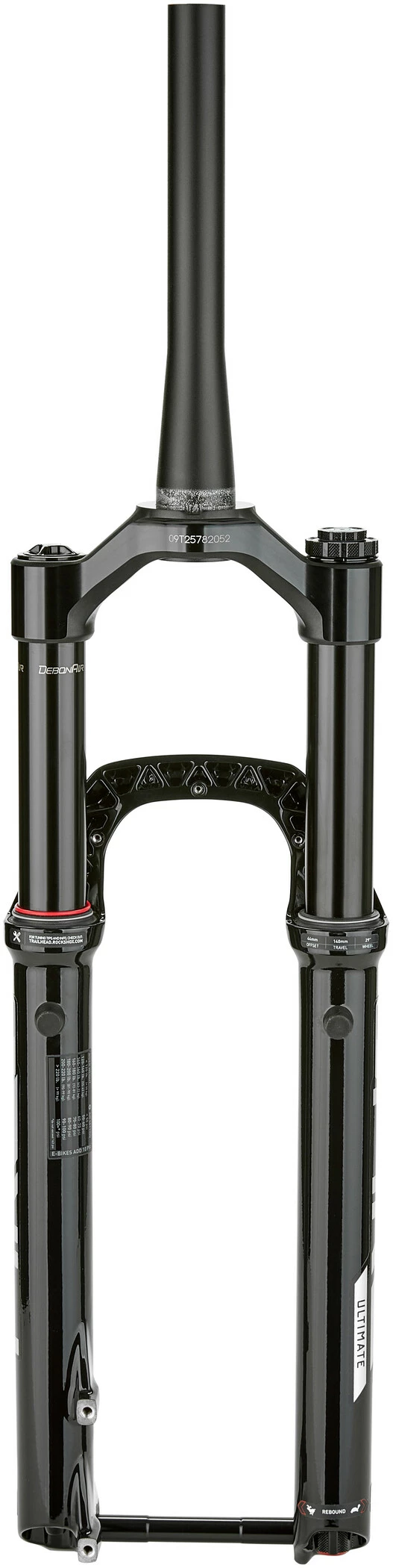 RockShox Pike Ultimate Charger 3 RC2 29" <p>140mm DebonAir Tilspidset 15mm Boost 44mm</p>, Sort - Billede 3