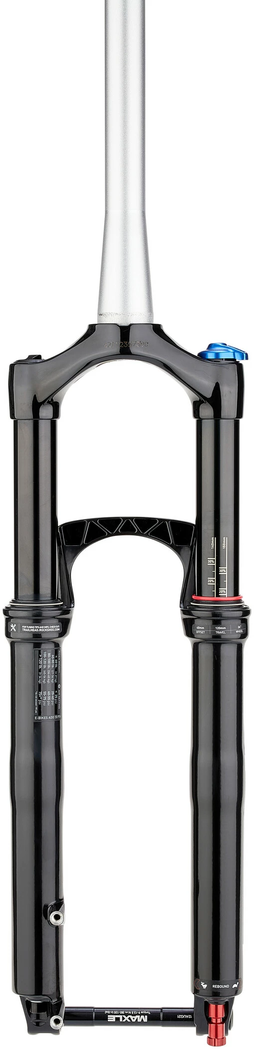 RockShox Reba RL Fjedergaffel 26” 15x100mm 120mm TPR 40mm Solo Air, Sort - Billede 3
