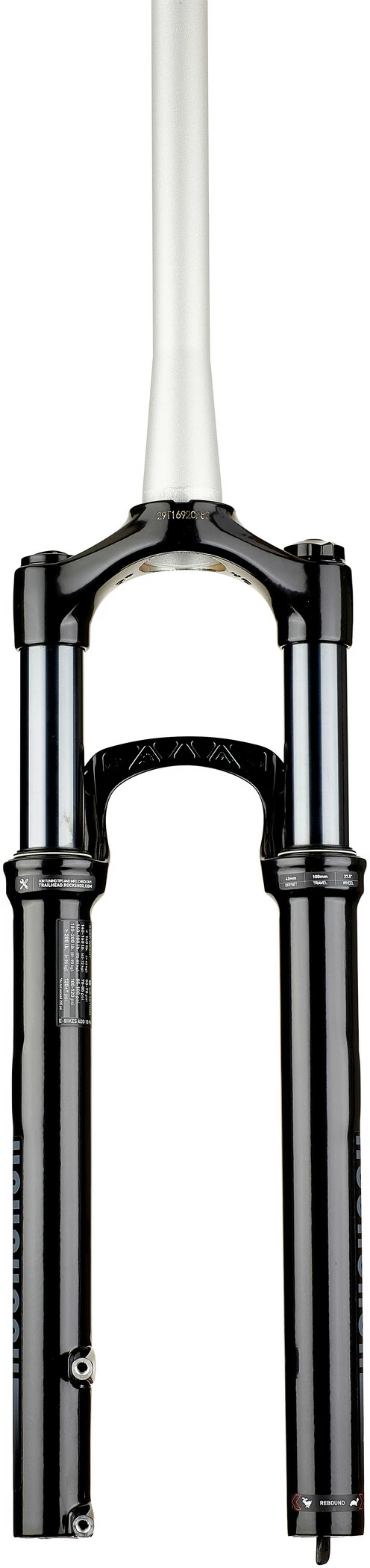 RockShox Recon Silver RL Fjedergaffel 27,5” 15x100mm 100mm TPR 42mm Solo Air, Sort - Billede 3