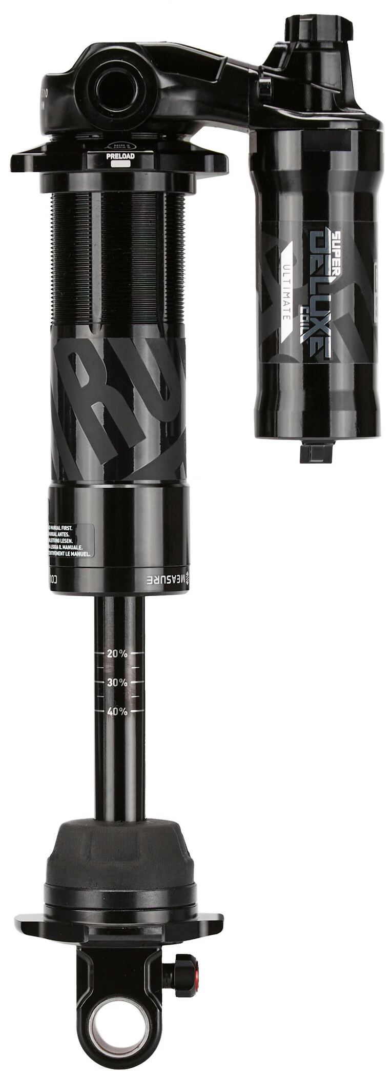 RockShox Super Deluxe Ultimate Coil DH RC Bagstød 225x70 Standard / Trunnion - Billede 4