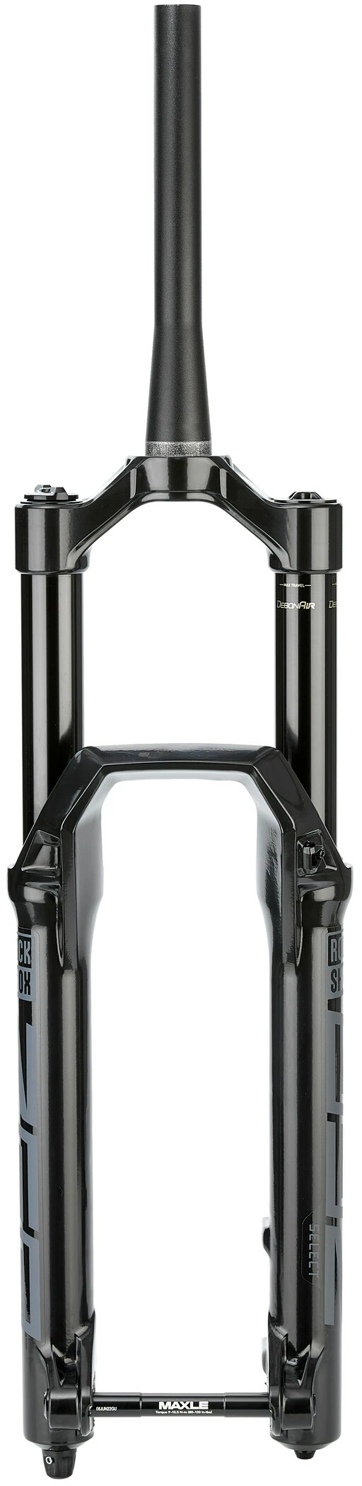 RockShox ZEB Select Charger RC Affjedringsgaffel 27,5" Boost 170 Mm 44 Mm DebonAir+ Tilspidset, Sort