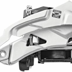 Shimano Altus FD-M2000 Forskifter 3x9-speed Top Swing Lav Klemme, Sølv/sort