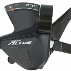 Shimano Altus SL-M2010 Gearskifter Rapidfire Plus 3-speed Venstre, Sort