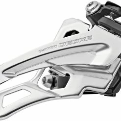 Shimano Deore MTB FD-M6000 Forskifter 3x10-speed Side Swing Lav Klemme, Sort/sølv