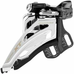 Shimano Deore XT FD-M8020 Forskifter 2x11-speed Direct Mount Side-Swing, Sort/sølv