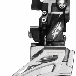 Shimano Deore XT FD-M8025 Forskifter 2x11-speed Direct Mount Top Pull, Sort/sølv