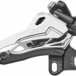 Shimano Deore XT FD-M8100 Forskifter 2x12 Side Swing Low Direct Mount Front-Pull, Sort/sølv