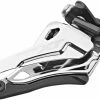Shimano Deore XT FD-M8100 Forskifter 2x12 Side Swing Mid Clamp Front-Pull, Sort/s&oslash;lv