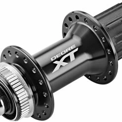 Shimano Deore XT FH-M8000 Nav Nav Baghjul, 10/11-trin, Center-Lock Sort