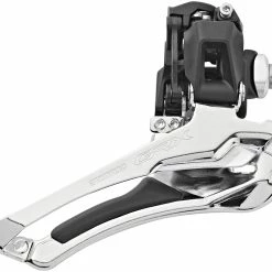 Shimano GRX FD-RX400 Forskifter 2x10 Braze-On, Sort/sølv