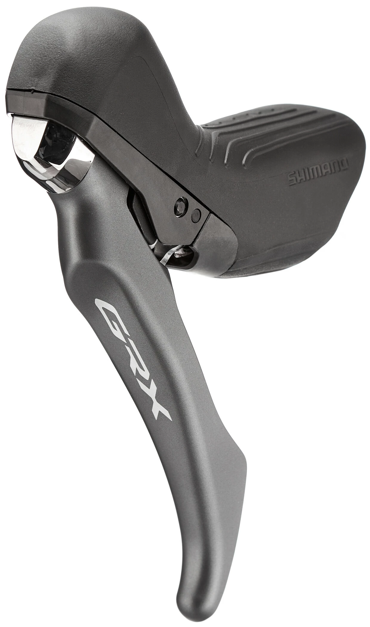 Shimano GRX ST-RX810 Gear/bremsehåndtag Til Justerbare Sadelpinde Disc Left, Sort/grå