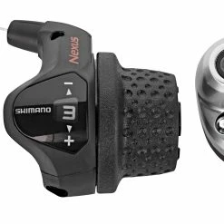 Shimano NEXUS SL-3S41 Drejegreb 3-speed Højre, Sort/sølv