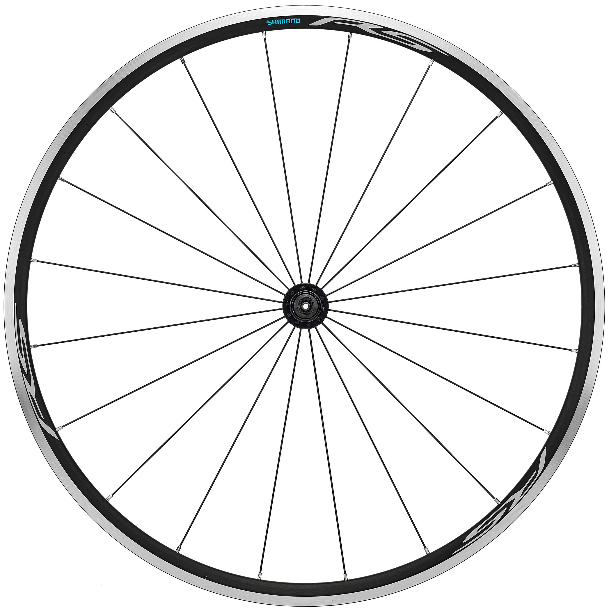 Shimano Road WH-RS100-CL Forhjul QR 100mm Fælgbremse, Sort