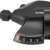 Shimano SL-M315 Gearskifter Rapidfire Plus 7-speed Højre, Sort