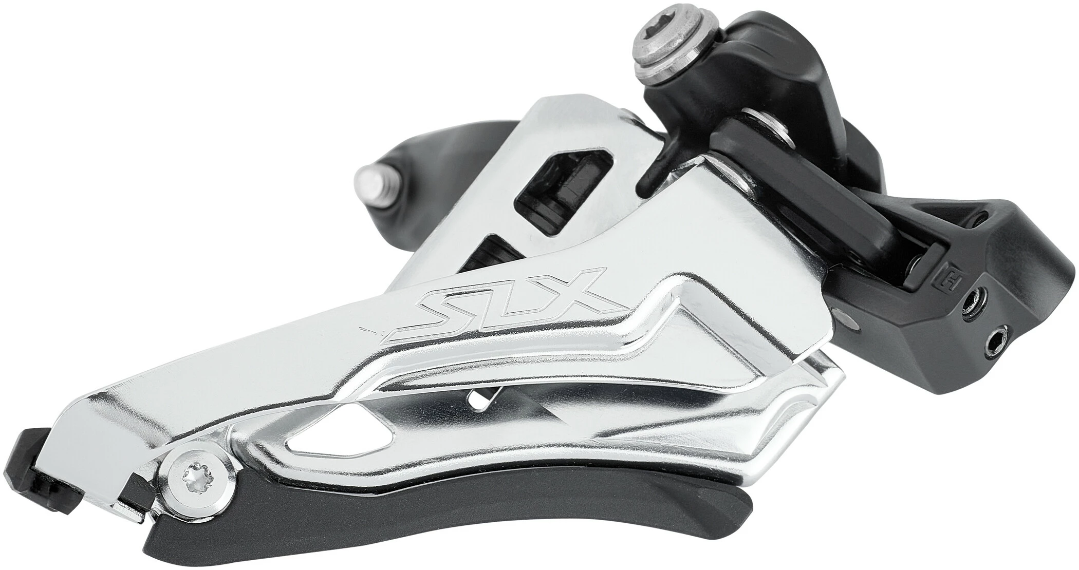 Shimano SLX FD-M7100 Forskifter 2x12-speed Side-Swing Mid Clamp Front-Pull, Sort