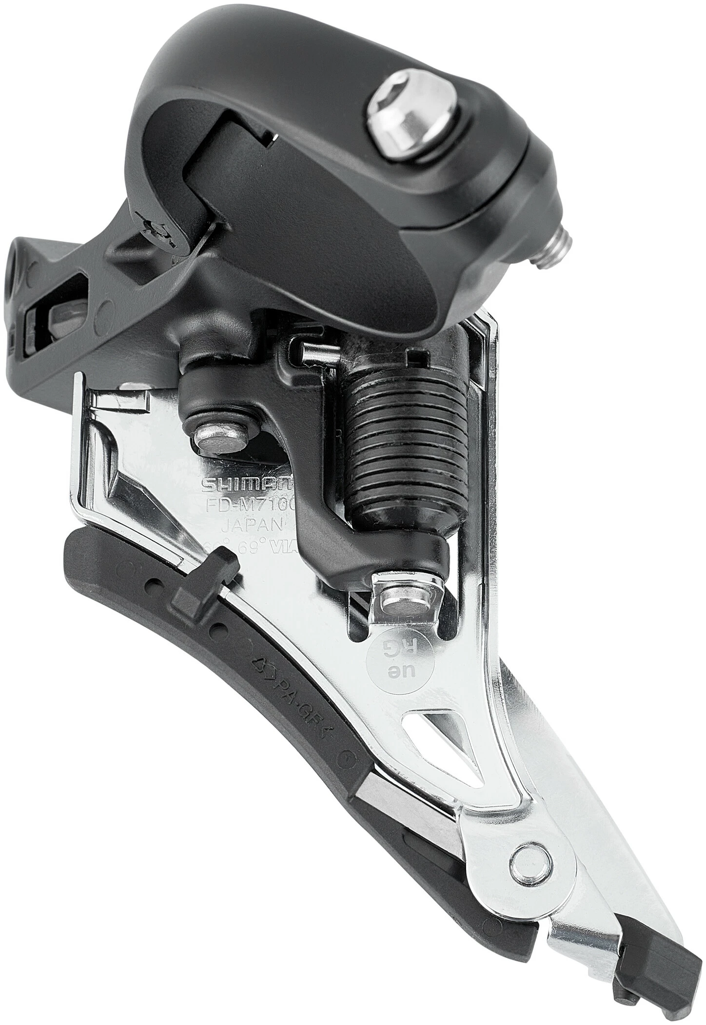 Shimano SLX FD-M7100 Forskifter 2x12-speed Side-Swing Mid Clamp Front-Pull, Sort - Billede 2