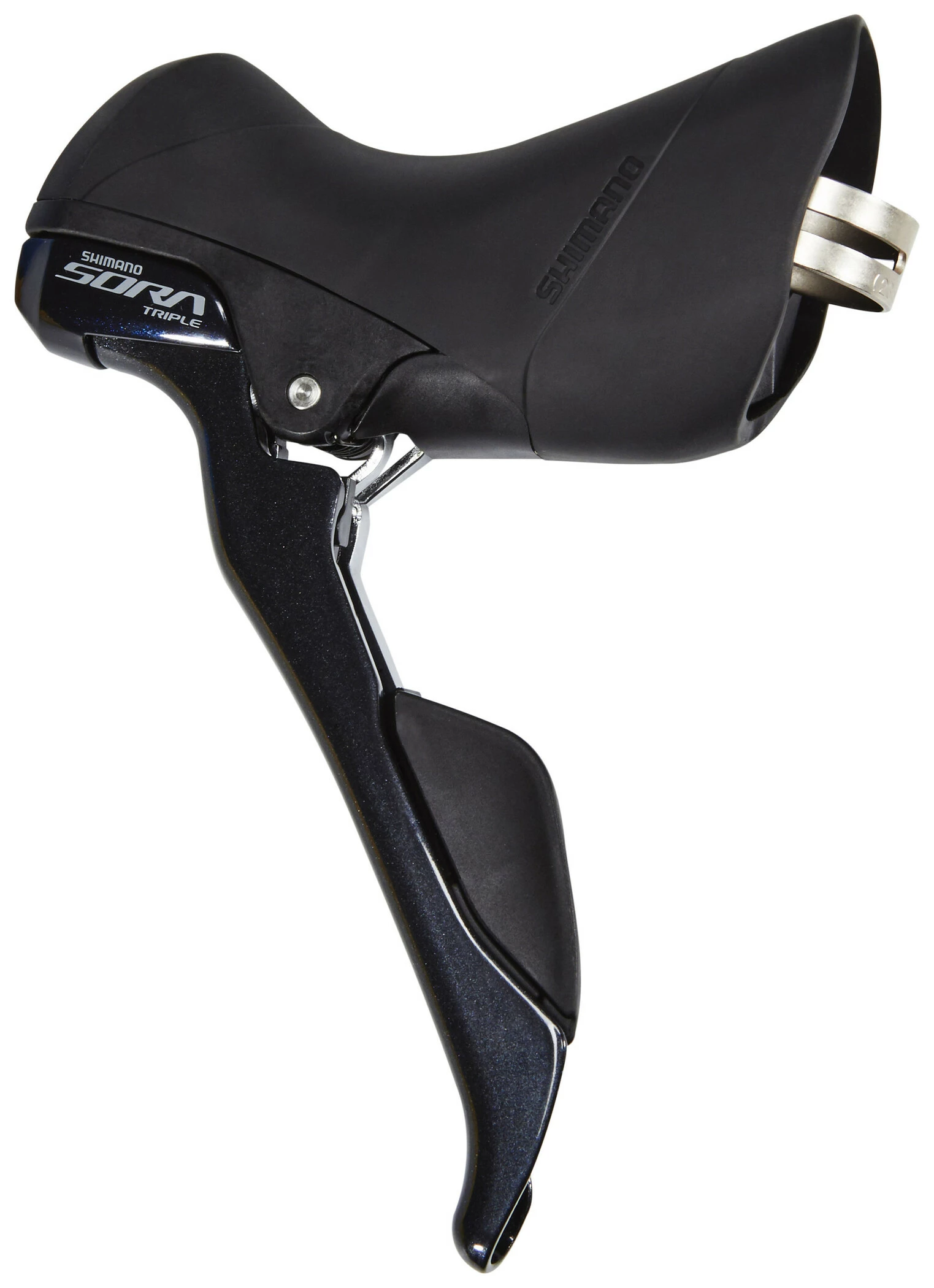 Shimano Sora ST-R3000/ST-R3030 Gearhåndtag 3-trins, Sort/grå