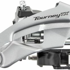 Shimano Tourney FD-TX800-TS3 Forskifter 7/8-speed Top Swing, Sølv