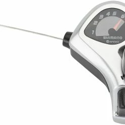 Shimano Tourney SL-TX50 Tommelfingerskifter 6-speed Højre, Sølv/sort