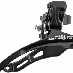 Shimano Tourney TZ FD-TZ500 Forskifter 3x6/7-speed Down Swing Klemme Lav, Sort
