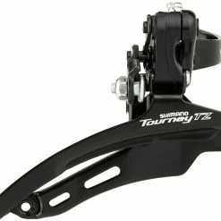 Shimano Tourney TZ FD-TZ510 Forskifter 3x6/7-speed Down Swing Klemme Lav, Sort